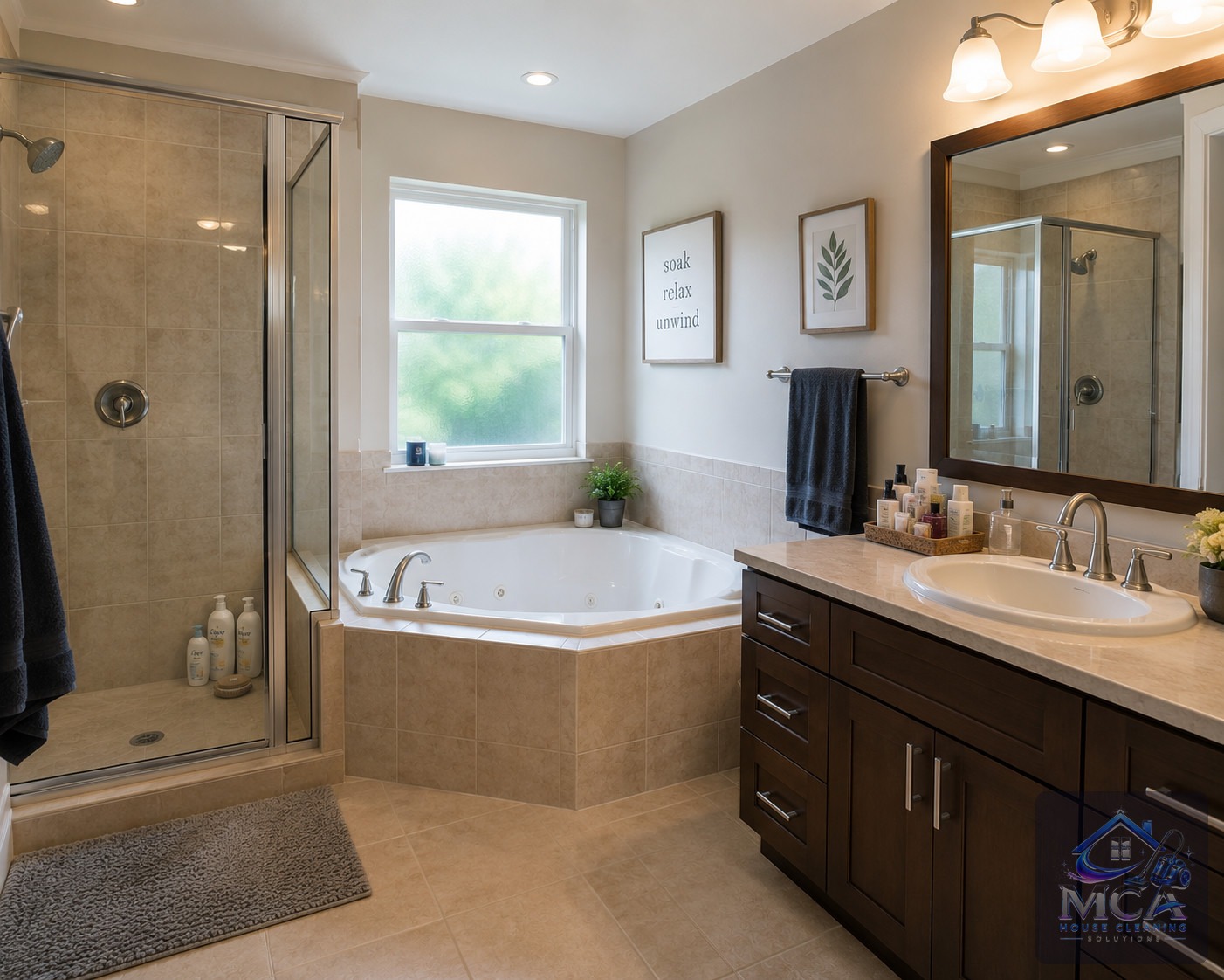 Master bathroom